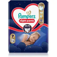 Pampers Night Pants Size 7 kertakäyttöiset housuvaipat yöksi 15+ kg 35 kpl