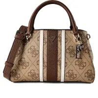 GUESS Noelle Ii Luxury Satchel - Beige - ONE SIZE