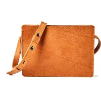 Harold's SAS Crossbody-laukku Nahka 23 cm Ruskea