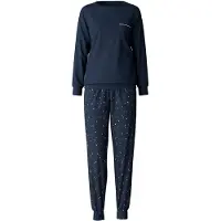 Calida Pyjama marine / valkoinen
