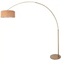 Steinhauer Kaari lattiavalaisin Sparkled Light, himmennettävä, Pronssi/messinki, Olohuone/ruokailutila, Metalli, Moderni