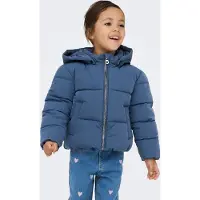Kids Only Kmgdolly Life Short Puf Jacket Otw Noos - Blue - 104