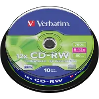 CD-RW SERL 700MB 12X SCRATCH RESISTANT SURFACE