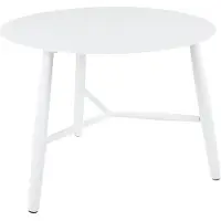 Brafab Vannes sohvapöytä 60 cm valkoinen