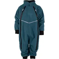 Lindberg Babys' Stormy Baby Overall Windfleece Dark Teal Haalarit 104