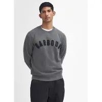 Barbour for man. MOL0101 Sweatshirt with grey Prep logo (XL), Casual, Cotton