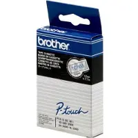 Brother TC 12mm Blue on clear tape