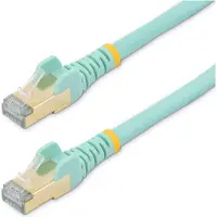 StarTech.com StarTech 6ASPAT10MAQ verkkokaapeli 10 m Cat6a S/UTP [STP] Vesi (kaapeli - Aqua CAT6a Ethernet-kaapeli 10m) - 0065030881654