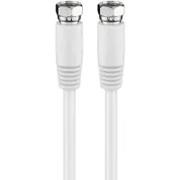 Pro Antenna cable (F) 7.5m white (50740)