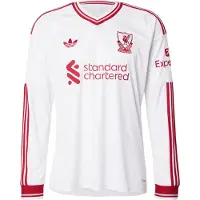 Adidas Liverpool Fc Away Jersey Long-Sleeved 26/27 - White - L
