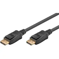 Goobay DisplayPort 2.1 (DP40) - 2m - Musta