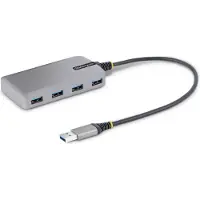 StarTech.com USB Hub - - 5G4AB-USB-A-HUB - 4 Porttia - USB 3.0 5Gbps - Bussilla Syötetty