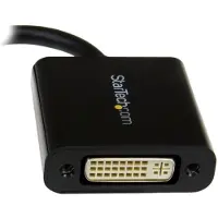 StarTech.com Mini Displayport To DVI Video Adapter Converter Mini DP To DVI Mini DisplayPort Uros 24+5-nastainen yhdistetty DVI Naaras Musta