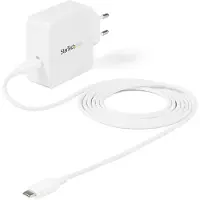 StarTech.com WCH1CEU - USB-C-virtalähde, valkoinen