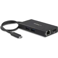 StarTech.com USB C Multifunction Adapter Power Delivery 4K HDMI USB Type-C ulkoinen videoadapteri Musta