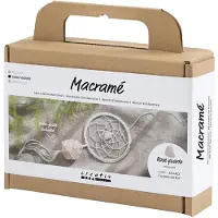 Creativ Company Unisieppari makramee mini askartelusetti