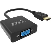 Vision ammattilainen videomuunnin - hdmi / vga - 23 cm TC-HDMIVGA/BL