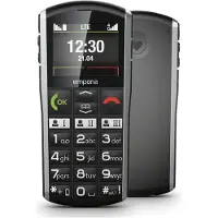 Emporia emporiaSIMPLICITY (V27), LTE/4G, (V3), suurnäppäimellinen matkapuhelin, musta