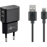 Pro Charger Charging Kit with two USB-C 2.4 A
