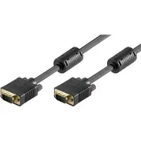 Pro VGA FullHD Cable - Musta - 15m