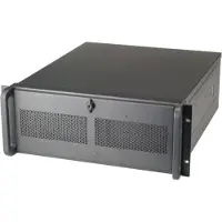 Chieftec UNC-410S-B - telineversio - 4U - Kotelot - Server (Rack) - Musta