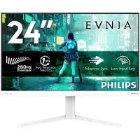 Philips Evnia 3000 24M2N3201P/00, 60,5 cm (23.8"), 1920 x 1080 pikseliä, Full HD, LCD, 1 ms, Valkoinen