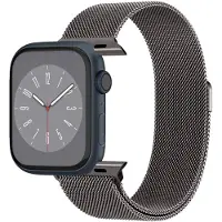 Spigen Metal Fit, graphite - Apple Watch 49mm/45mm/44mm/42mm