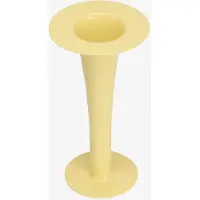 Design Letters - Trumpet Maljakko / Kynttilänjalka 24 cm Keltainen