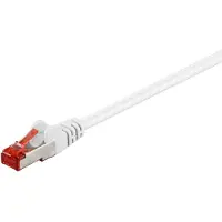 Goobay Gb cat6 verkkokaapeli, s/ftp, valkoinen, 5m, lszh