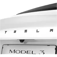 Spigen Tesla Rear Emblem Logo Full Cover - carbon - Tesla Model 3 2024