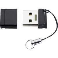 Intenso Slim Line, 32 GB, USB A-tyyppi, 3.2 Gen 1 (3.1 Gen 1), 100 MB/s, Suojus, Musta (3532480)