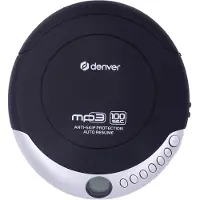 Denver CD/MP3-soitin – 40/100 s anti-shock, muistitoiminto, kuulokkeet mukana