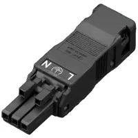 Rittal PISTOKE 100-240V, 3-NAPAINEN (2500600)