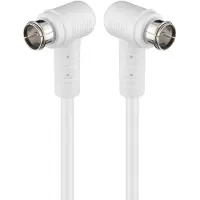 Pro Antenna cable (F) 5m white (67344)