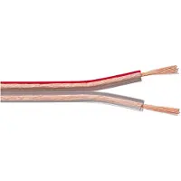 Goobay – Kaiutinkaapeli 2x2,5 mm², 100m, läpinäkyvä (15133)