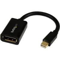 StarTech.com MDP2DPMF6IN DisplayPort-kaapeli 0,1524 M Mini DisplayPort, musta