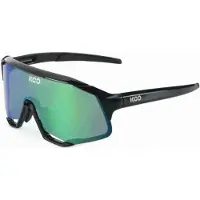 KOO Demos Sunglasses Black Green Lens