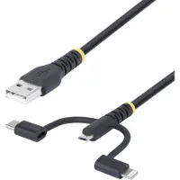 StarTech.com USB Cable Startech RLTCUB1MBK Black 1 m