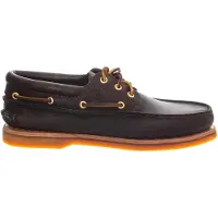 Timberland Mokkasiinit 'CFTB Boat Shoe DK BRN F Grain' ruskea
