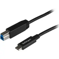 StarTech.com USB-kabel 24 pin USB-C Uros 9 pin USB Type B Uros 1m