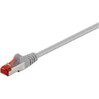 Goobay CAT 6 -kaapeli S/FTP (PiMF) 93651 10 m, harmaa