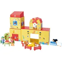 Hape Land The Farm Set - Yellow - ONE SIZE
