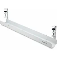 StarTech.com Under Desk Cable Management Tray Clamp-on Installation - cable management tray