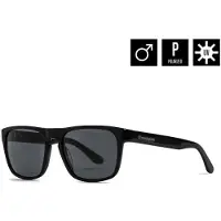 Horsefeathers Keaton Gloss Black Aurinkolasit musta