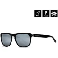 Horsefeathers Keaton Gloss Black Aurinkolasit musta