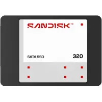 SanDisk SSD 320 500 Gt 2,5" SATA -SSD-levy