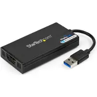 StarTech.com USB32HD4K - USB-HDMI-näyttösovitin, musta