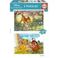 Disney Educa Classic Palapeli 2x100
