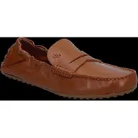 Ralph Lauren Unlined Leather-Wynnie Drvr-Fl-Drv - Brown - 38