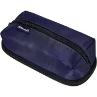 Pelikan Quattro Twill, Pehmeä lyijykynäkotelo, Tvilli, Laivasto, Yksivärinen, Vetoketju, Aikuinen/lapsi (517003)
